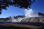 geyser à Yellowstone