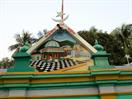 fronton d'une mosquée à Mymensingh