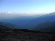 lever de soleil sur Ganesh Himal