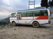 le bus pour Katmandu