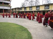 moines à Ralang