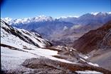 tour des Annapurna Thorong la descente