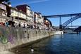 Porto: promenade vers le pont Luis