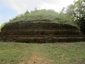 vieux stupa à Sigiriya