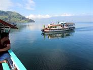 départ pour l'ile de Samosir
